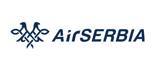 Логотип авиакомпании Air Serbia