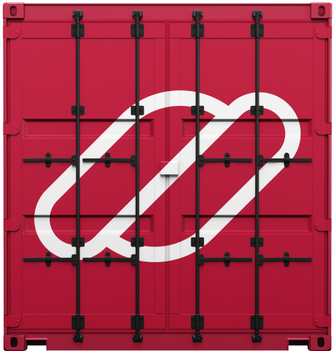 Красный контейнер Benefit Logistic